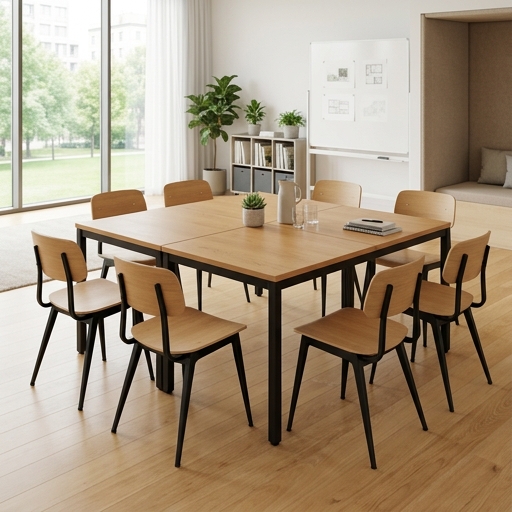 社区活动会议桌椅套装缩略图 2